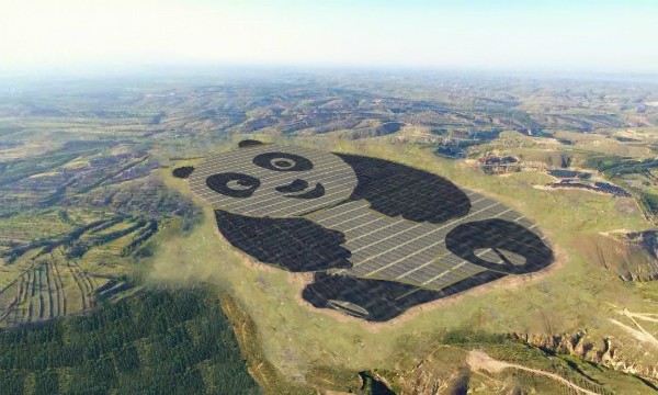 Solarna elektrana u obliku pande