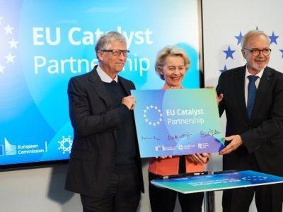 Bill Gates, the EC and the EIB are enhancing their partnership in the field of climate technologies